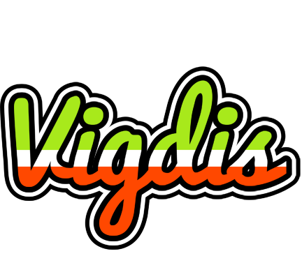 Vigdis superfun logo