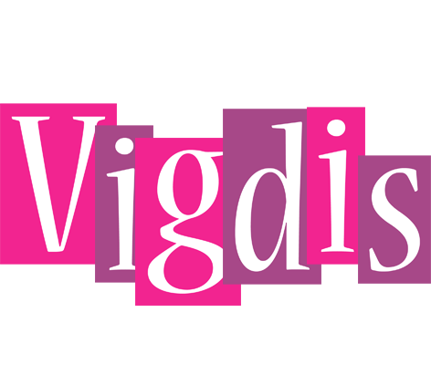 Vigdis whine logo