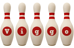 Viggo bowling-pin logo