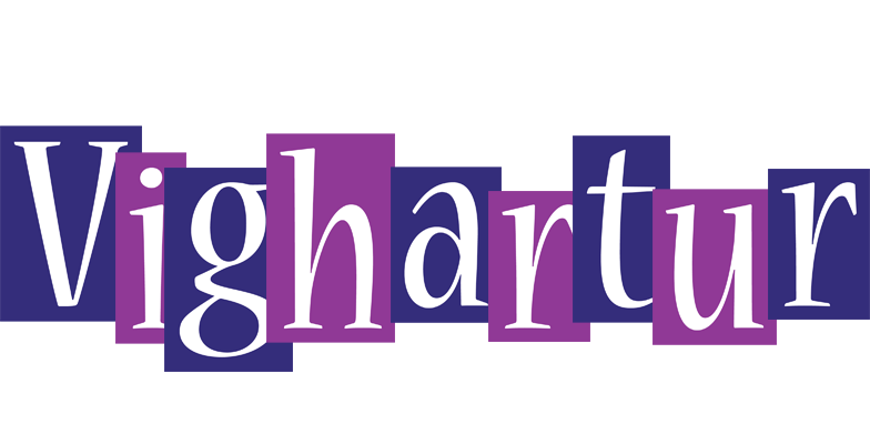 Vighartur autumn logo