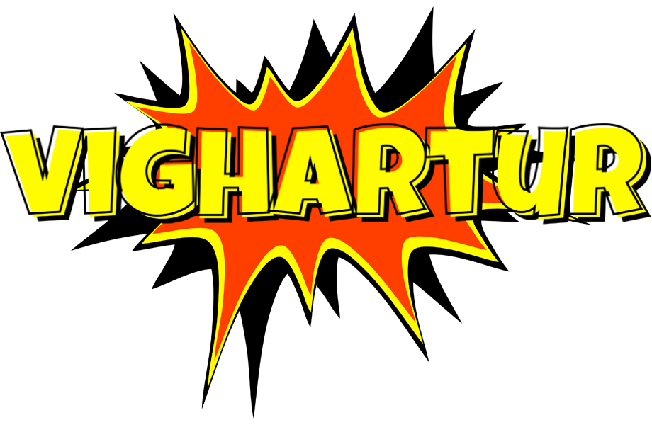 Vighartur bazinga logo