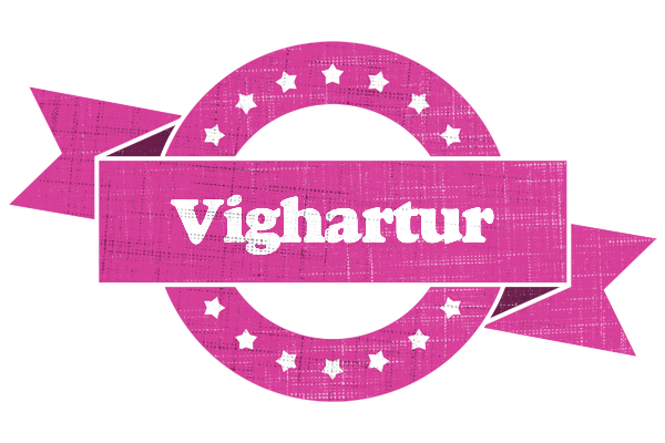 Vighartur beauty logo