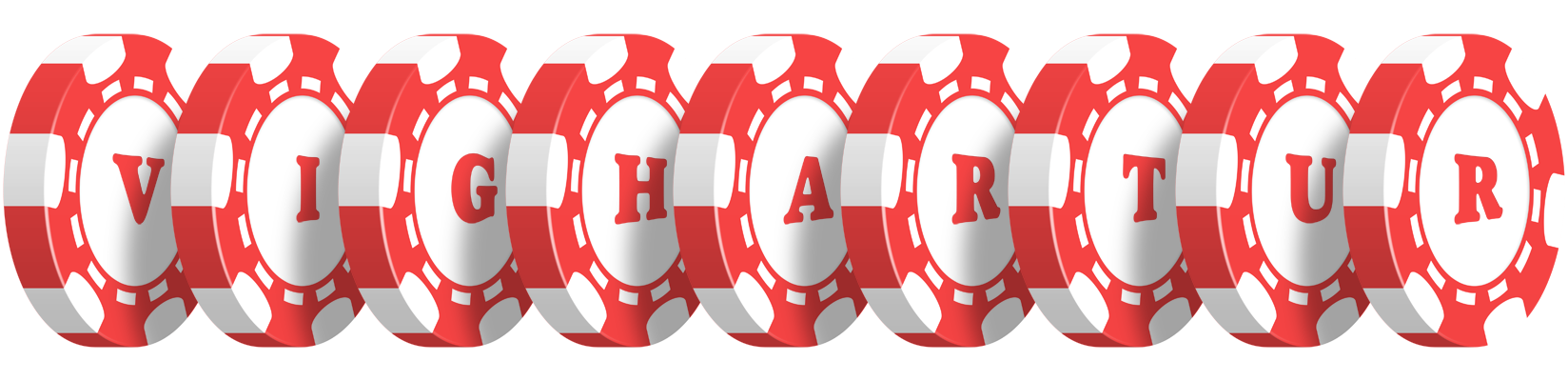 Vighartur chip logo