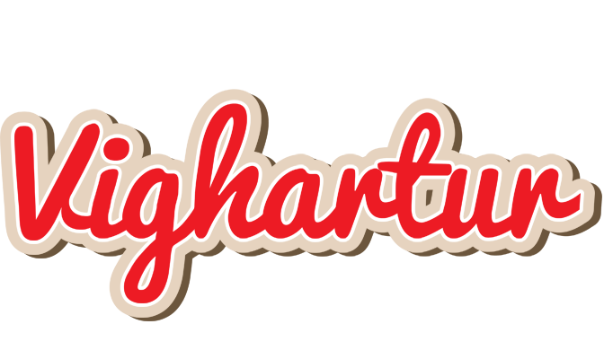 Vighartur chocolate logo