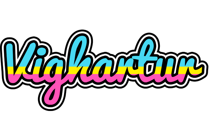 Vighartur circus logo