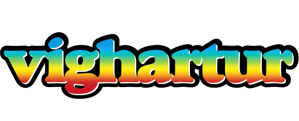 Vighartur color logo