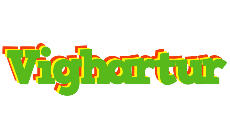 Vighartur crocodile logo