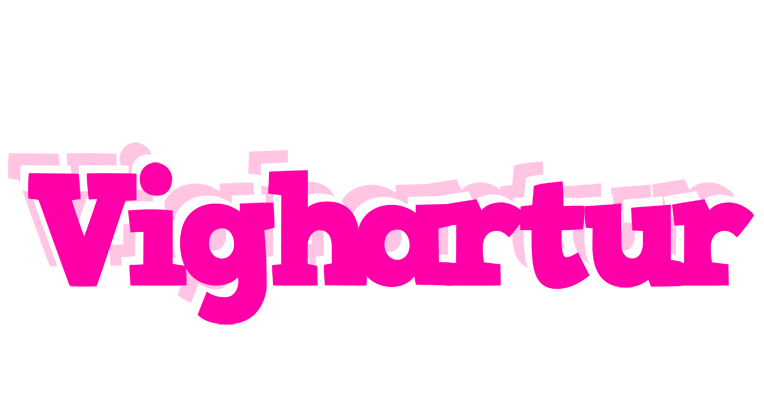 Vighartur dancing logo
