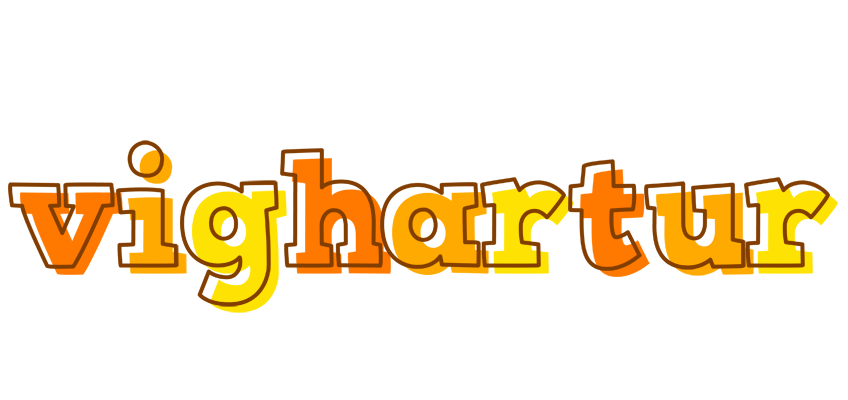 Vighartur desert logo