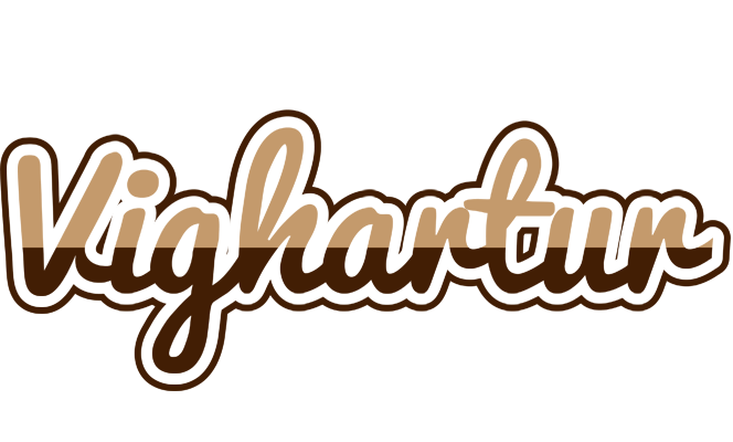Vighartur exclusive logo