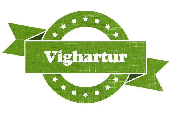Vighartur natural logo