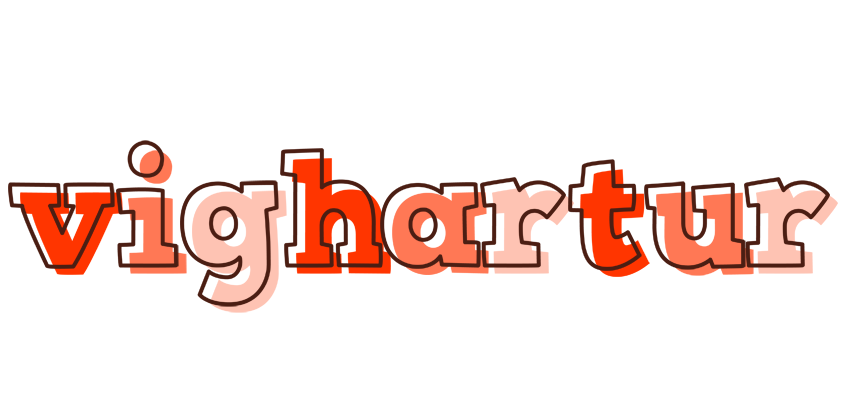 Vighartur paint logo