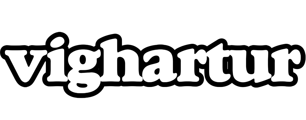 Vighartur panda logo