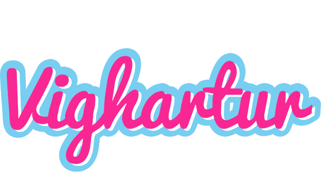 Vighartur popstar logo