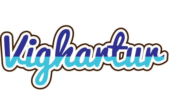 Vighartur raining logo
