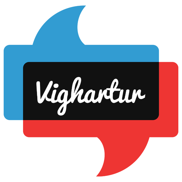 Vighartur sharks logo