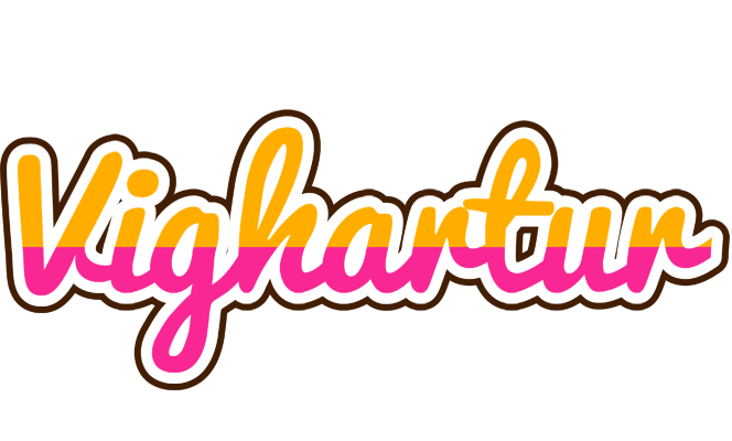 Vighartur smoothie logo