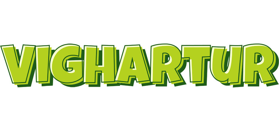 Vighartur summer logo
