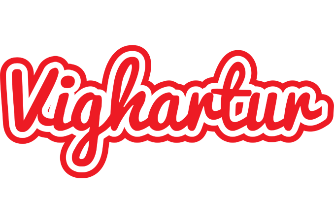 Vighartur sunshine logo