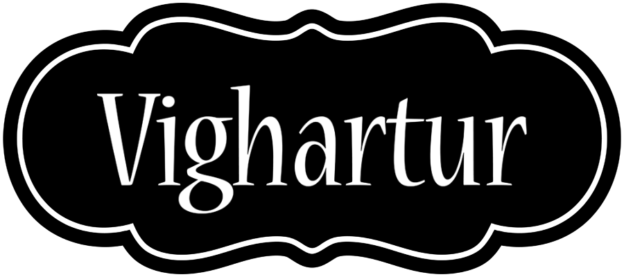 Vighartur welcome logo