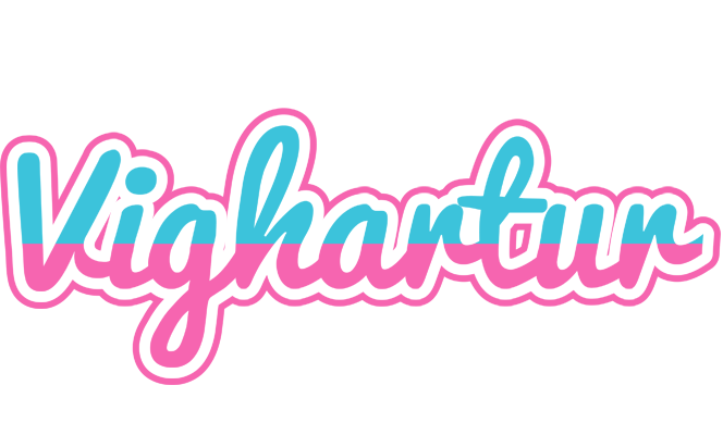 Vighartur woman logo