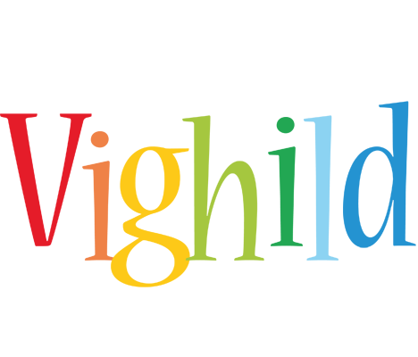 Vighild birthday logo