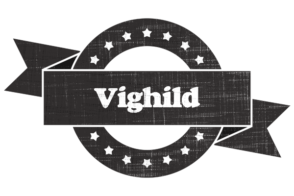 Vighild grunge logo