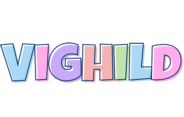 Vighild pastel logo