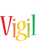 Vigil birthday logo