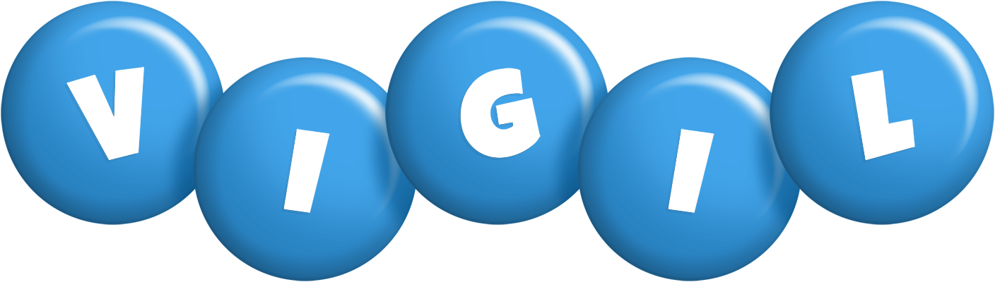 Vigil candy-blue logo