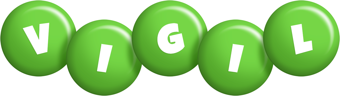 Vigil candy-green logo