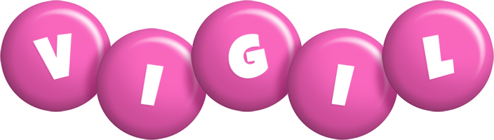 Vigil candy-pink logo