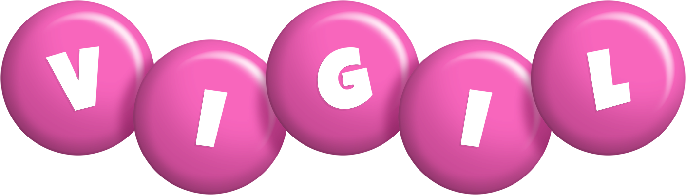 Vigil candy-pink logo