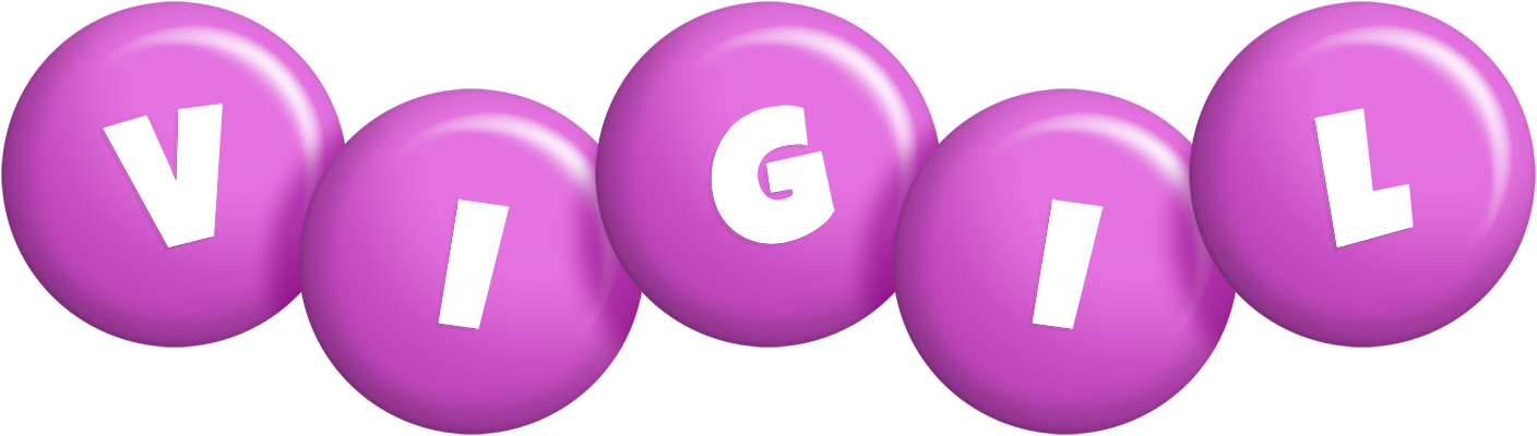Vigil candy-purple logo