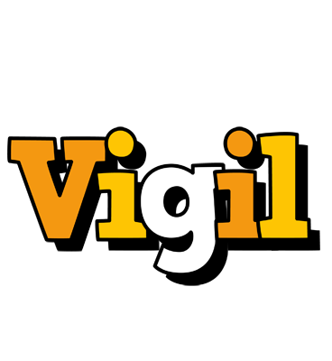 Vigil cartoon logo