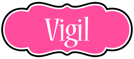 Vigil invitation logo