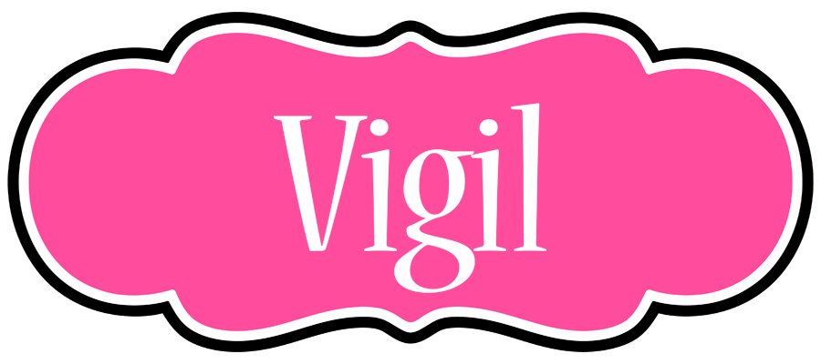 Vigil invitation logo