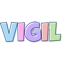 Vigil pastel logo