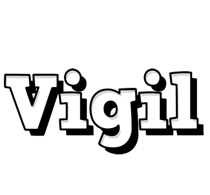 Vigil snowing logo