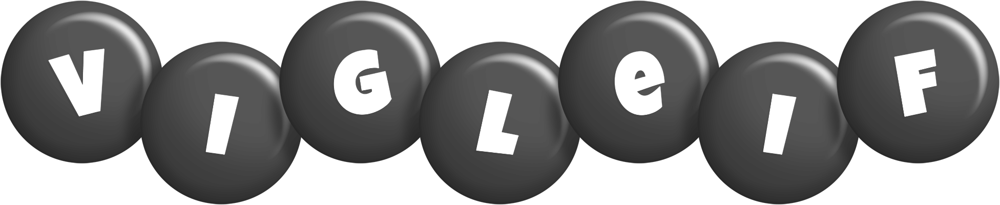 Vigleif candy-black logo