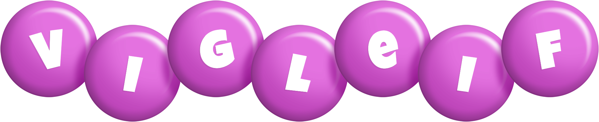 Vigleif candy-purple logo