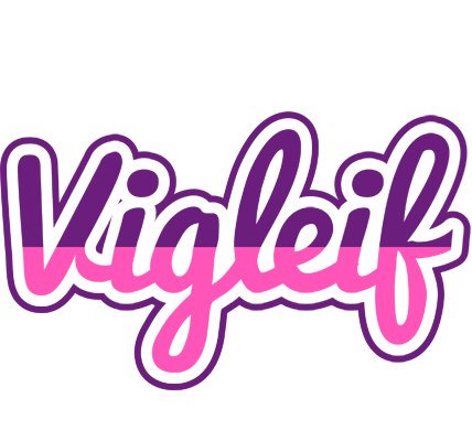 Vigleif cheerful logo