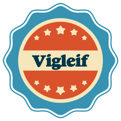 Vigleif labels logo