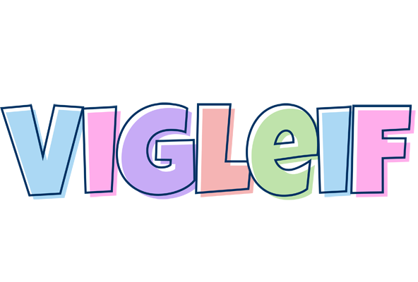 Vigleif pastel logo