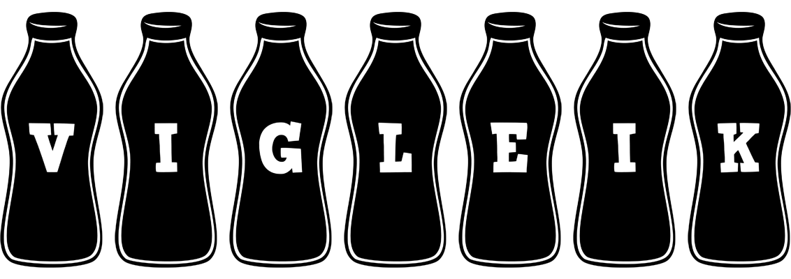 Vigleik bottle logo