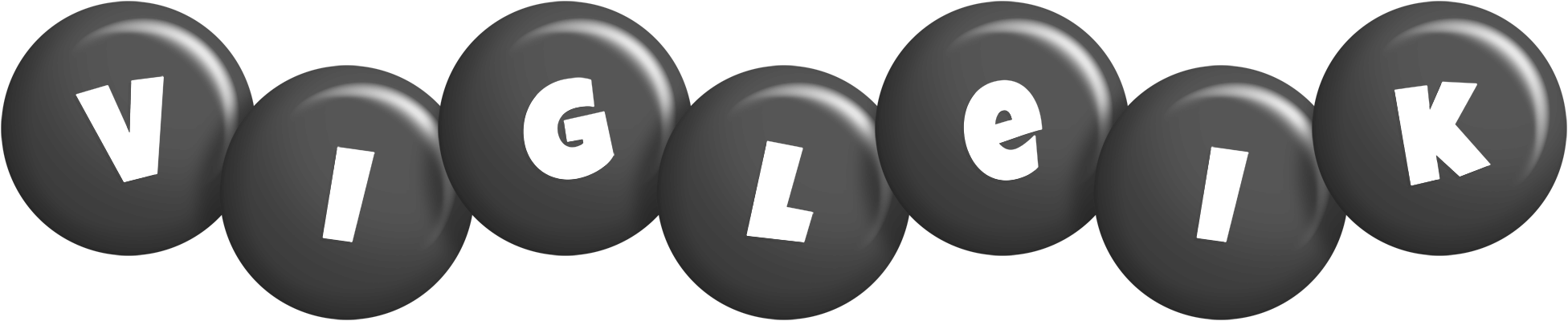 Vigleik candy-black logo