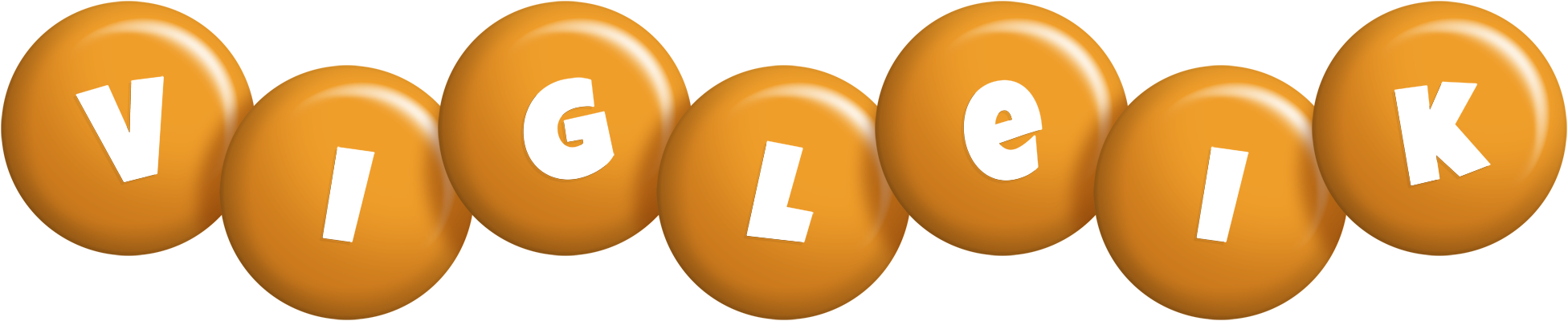 Vigleik candy-orange logo