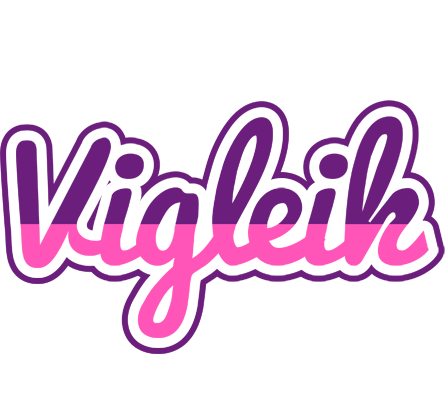 Vigleik cheerful logo