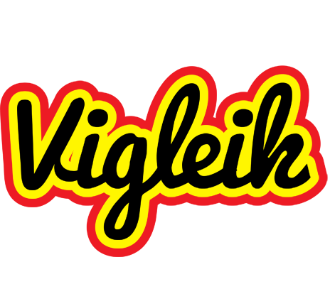Vigleik flaming logo