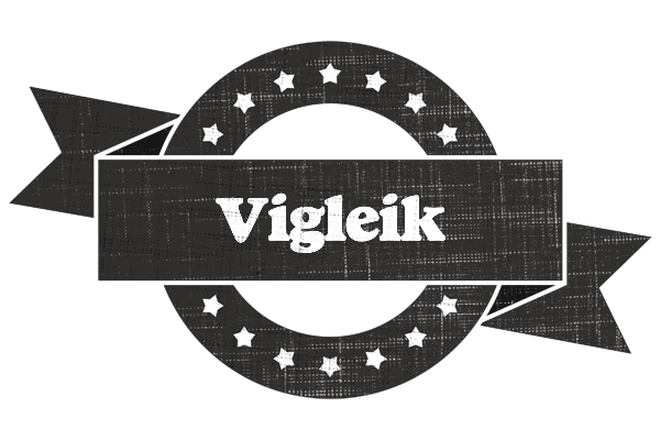 Vigleik grunge logo